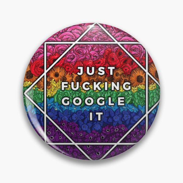 Item preview, Just fucking google it sticker designed and sold by EalainStudios.