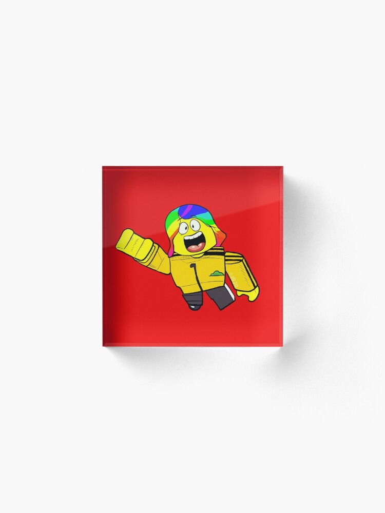 Flying Tofuu Character Acrylic Block By Tubers Redbubble - roblox bee swarm simulator tofuu