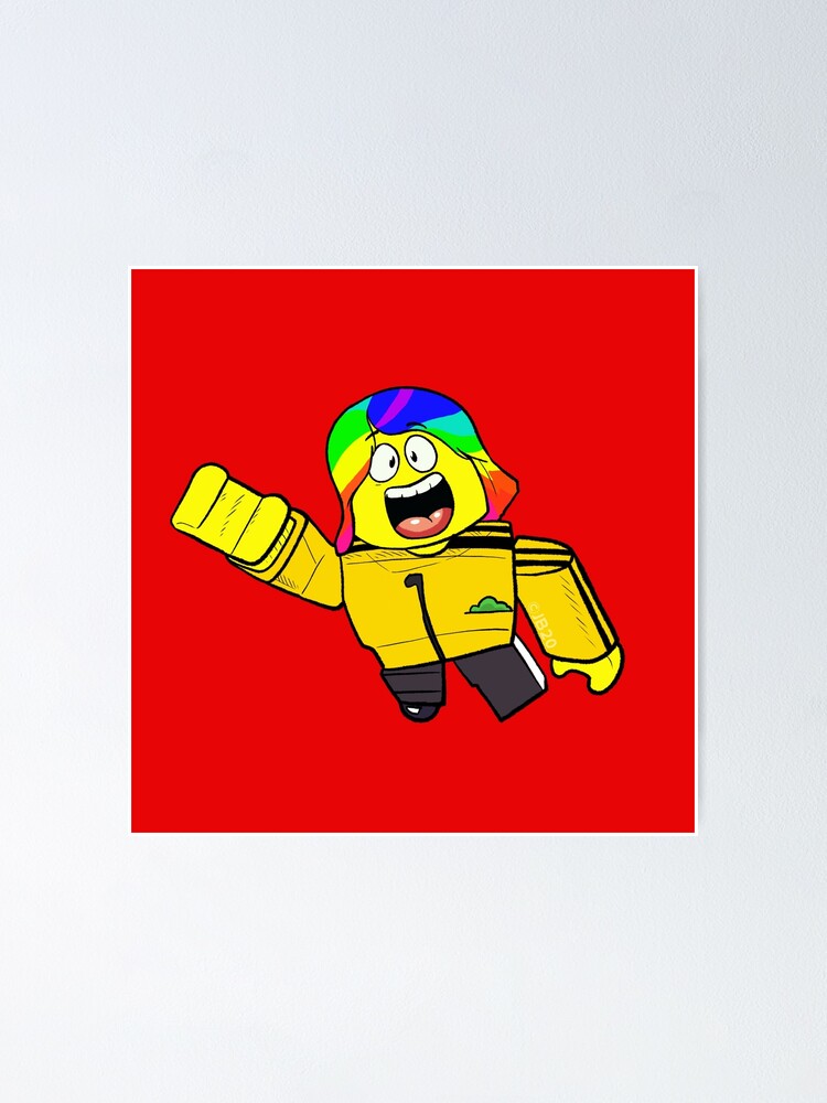 Flying Tofuu Character Poster By Tubers Redbubble - roblox bee swarm simulator tofuu