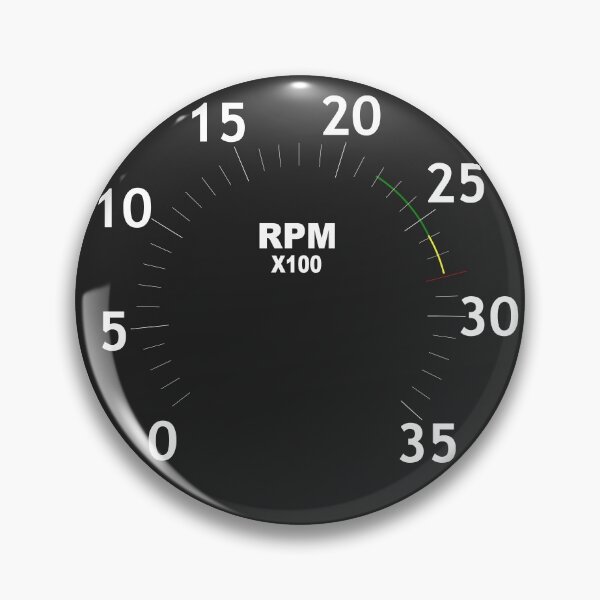 Item preview, RPM Gauge Speed Car Miscellaneous Clock designed and sold by ClocksMan.