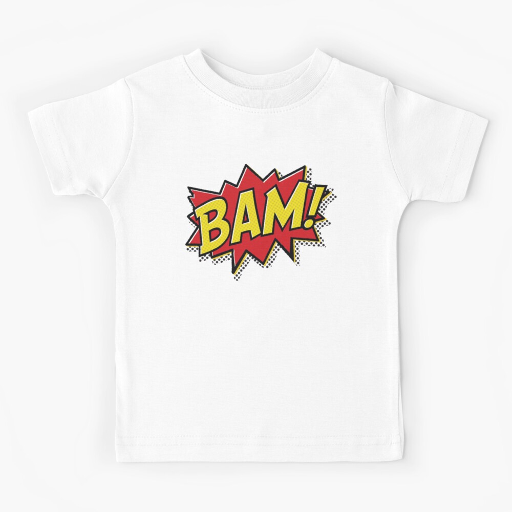 Superhero Bam Mens and Teen Short-Sleeve Unisex T-Shirt