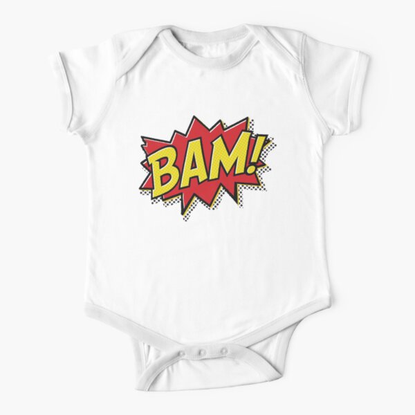 BAM! Short Sleeve Baby One-Piece