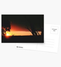 Sunset over Westernport Postcards