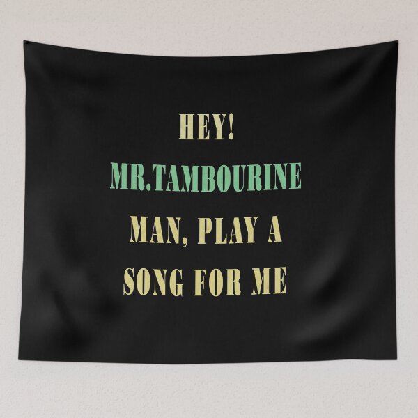 Item preview, Hey! Mr Tambourine Man  designed and sold by iamhewho.