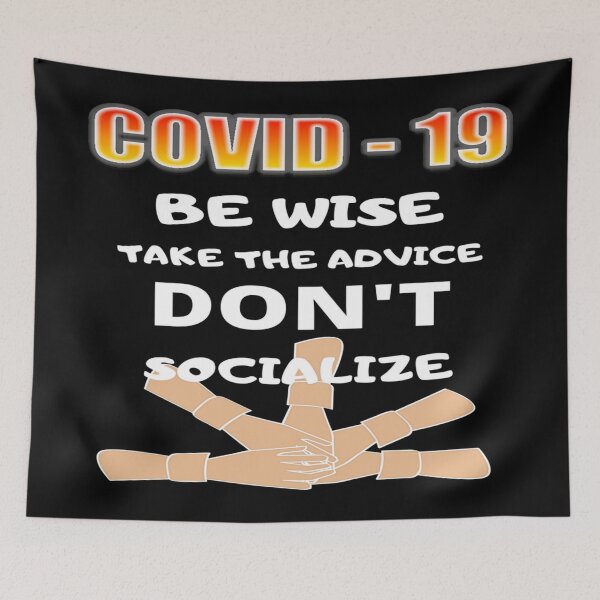 Item preview, Take the advice and Don't socialize. Isolate,  designed and sold by jayne0524.