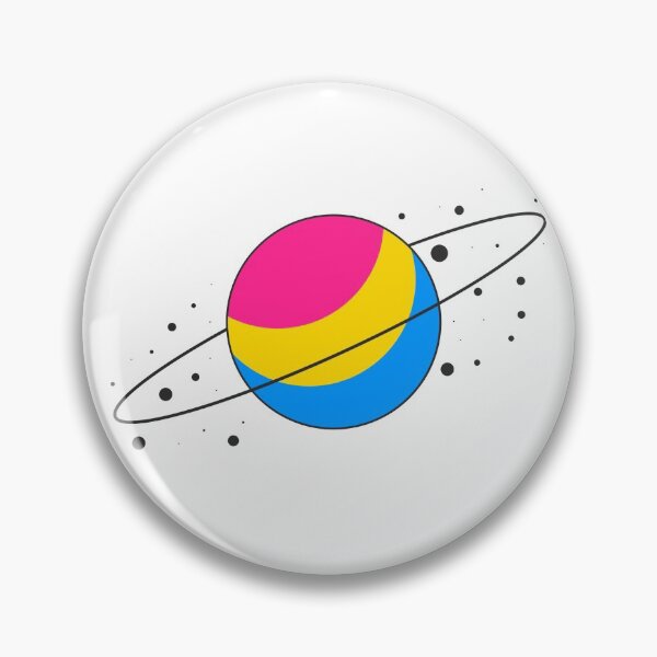 Item preview, Pansexual Pride Planet designed and sold by SavaMari.