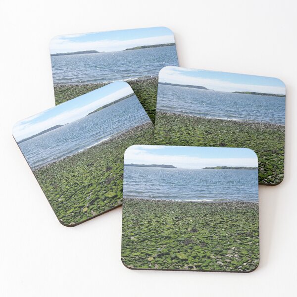 Item preview, Green pebbles, sea and cloud, Cobh, Ireland (vertical) designed and sold by paulboizot.