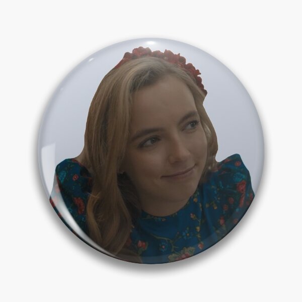 Item preview, happy villanelle sticker & pin designed and sold by sophieb99.