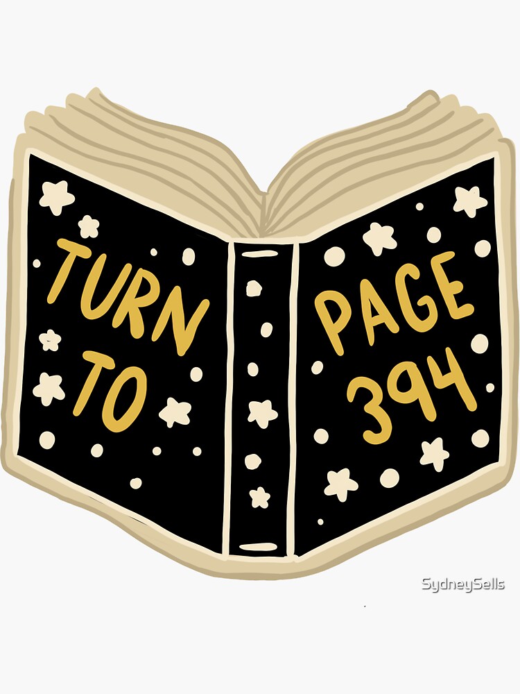 Turn to page 394 by SydneySells