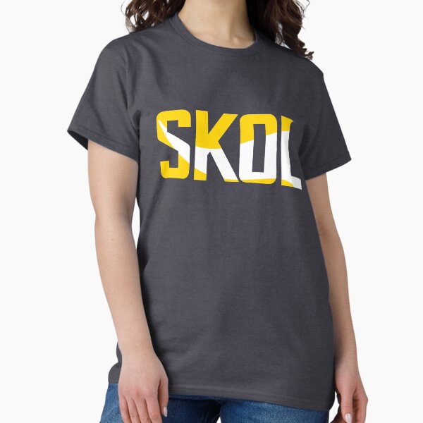 Vista previa del artículo con la obra «Diseño de texto Skol de Minnesota Vikings», diseñado y vendido por Originalnickb Designs.