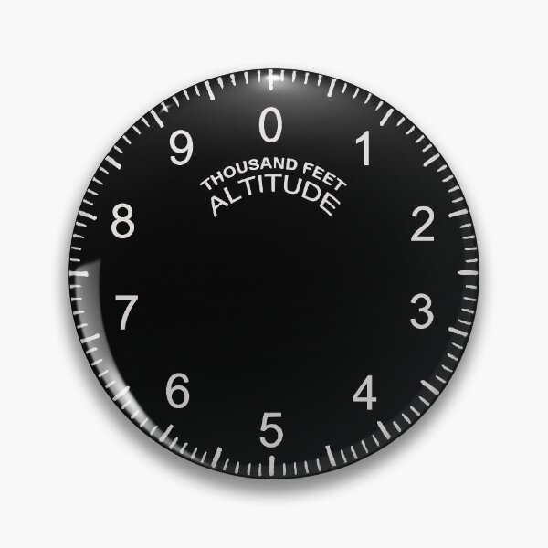Item preview, Altimeter Altitude Miscellaneous Clock designed and sold by ClocksMan.