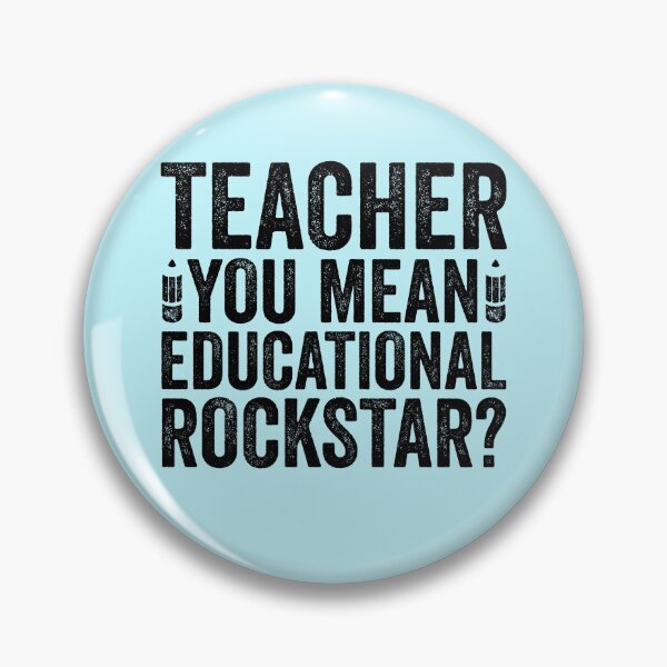 Item preview, Teacher You Mean Educational Rockstar designed and sold by kamrankhan.