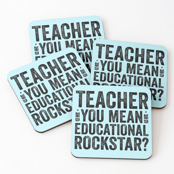Item preview, Teacher You Mean Educational Rockstar designed and sold by kamrankhan.