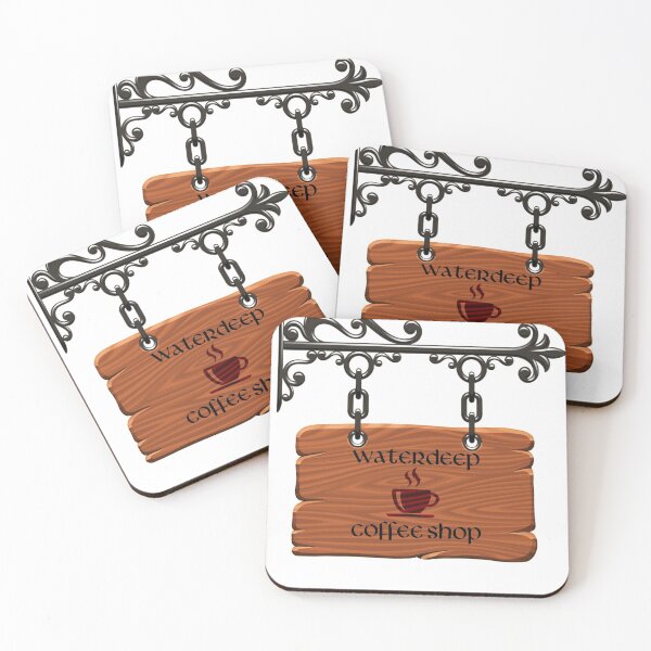 Item preview, Waterdeep coffee shop designed and sold by Armor-class.
