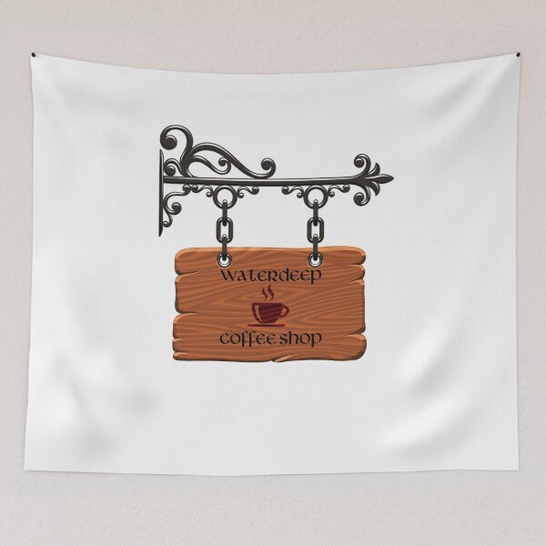 Item preview, Waterdeep coffee shop designed and sold by Armor-class.