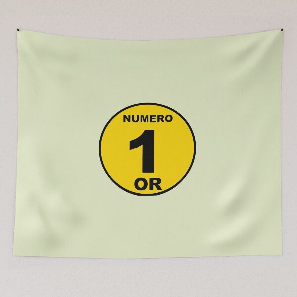 Item preview, the number one in gold! designed and sold by loiret1958.