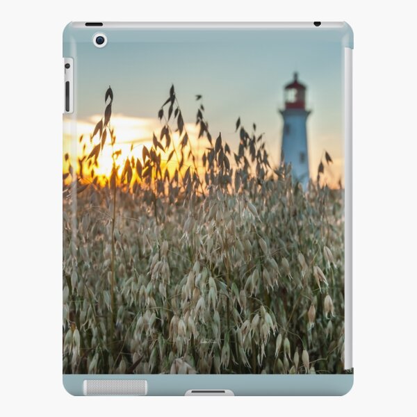 The lighthouse of Anse at the hut at sunset iPad Snap Case
