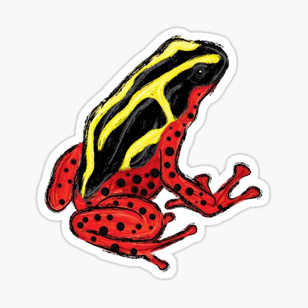 Item preview, Artwork of a Poison Dart Frog XIII designed and sold by JD's Shop.