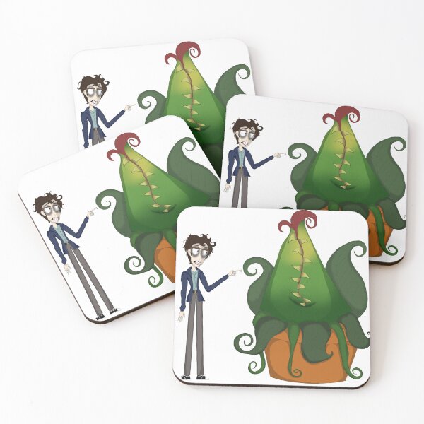 Item preview, Seymour  and Audrey 2- Little  shop of Horrors- Tim Burton style  designed and sold by Orinandaudrey.