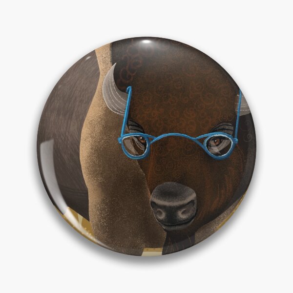 Item preview, Nearsighted Buffalo designed and sold by CrickettGrrrl.