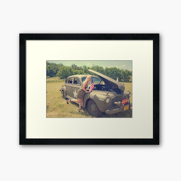 Vista previa del artículo con la obra «WWII Pinup», diseñado y vendido por jbuckland.