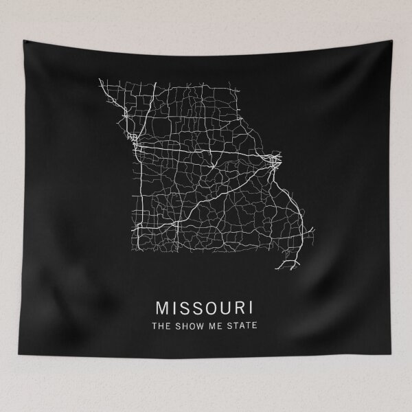 Item preview, Missouri State Road Map designed and sold by clarkstpress.