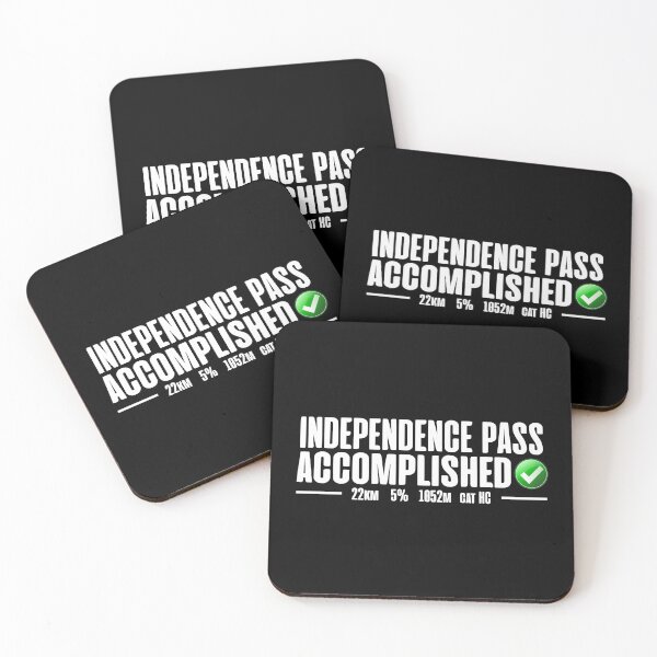 Item preview, Independence Pass Accomplished Cycling Climb Colorado USA designed and sold by JackCurtis1991.