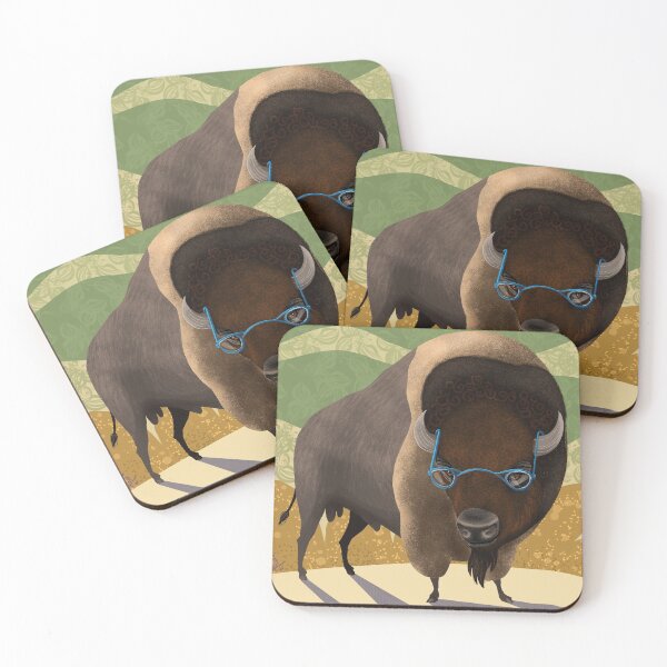 Item preview, Nearsighted Buffalo designed and sold by CrickettGrrrl.