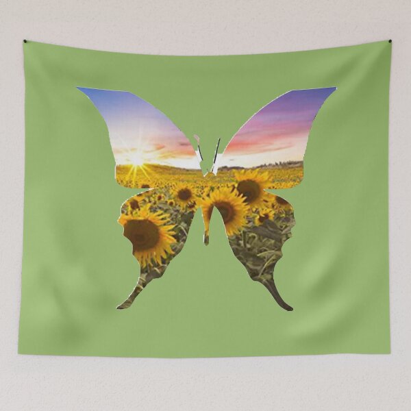 Item preview, sunflower butterfly designed and sold by THE AMERICAN TEEVANGELIST.