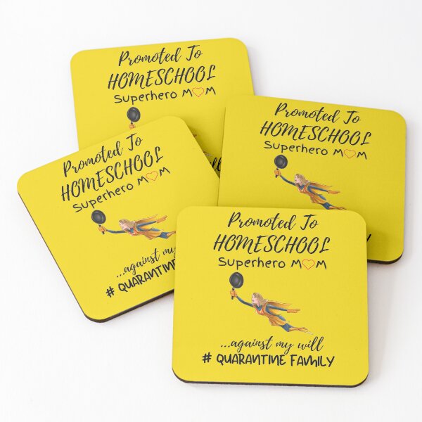 Item preview, Promoted To Homeschool Superhero Mom designed and sold by Zoltan10.