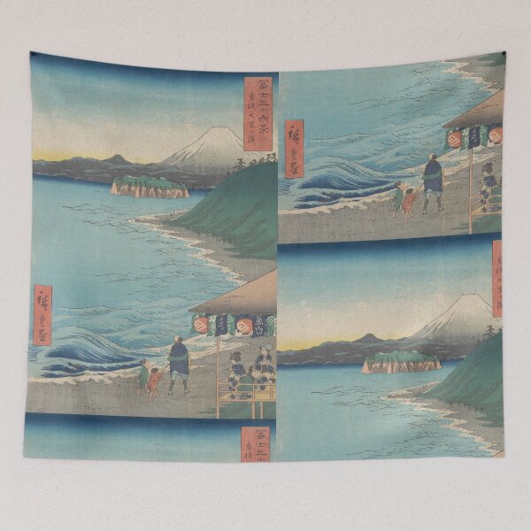 Item preview, View of Mount Fuji from Seven-ri Beach, Province of Sagami ... designed and sold by Tizeru.