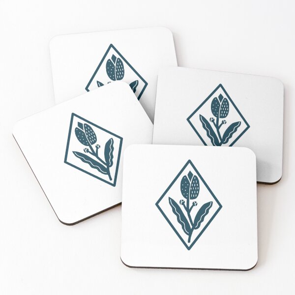 Item preview, blue stylized tulip designed and sold by Pacesyte.