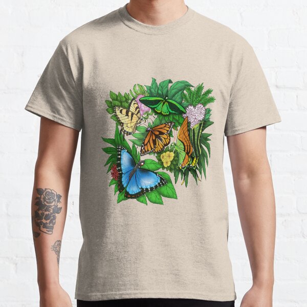 Butterflies All Over Classic T-Shirt