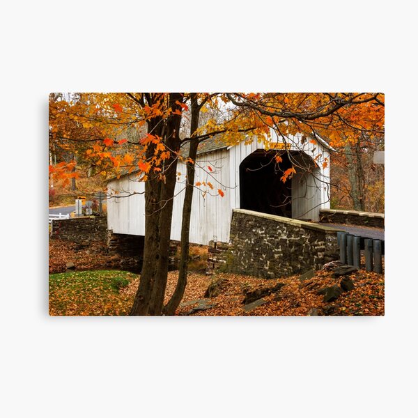 Loux Covered Bridge Canvas Print