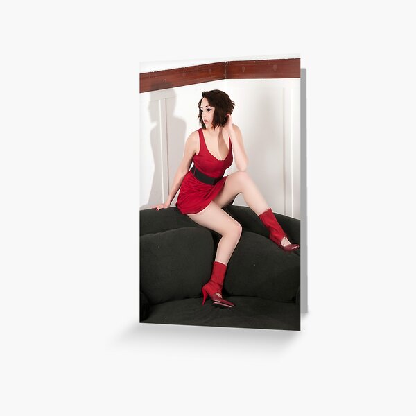 Lil red Greeting Card
