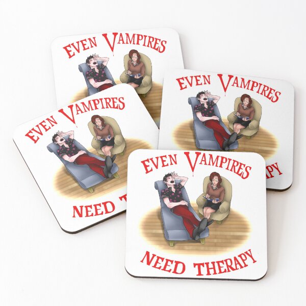 Item preview, Even Vampires Need Therapy designed and sold by PalashButea.