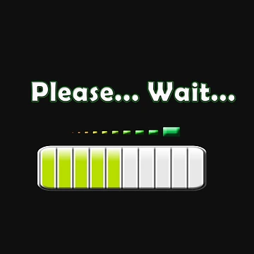 Artwork thumbnail, Please... Wait by EachPage Designs