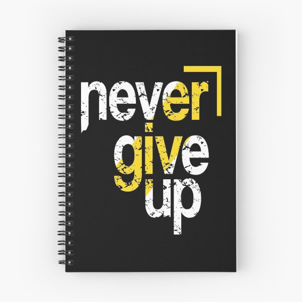 Item preview, Never give up designed and sold by favoritequotes.