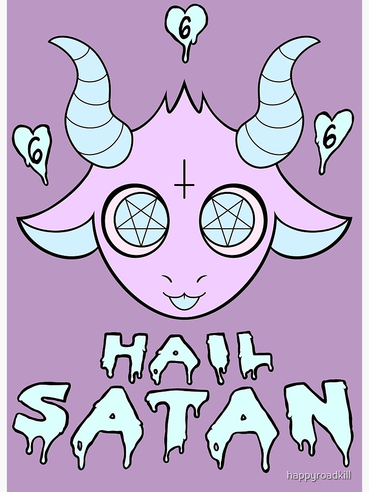 All Hail Pastel Goth Satan 666