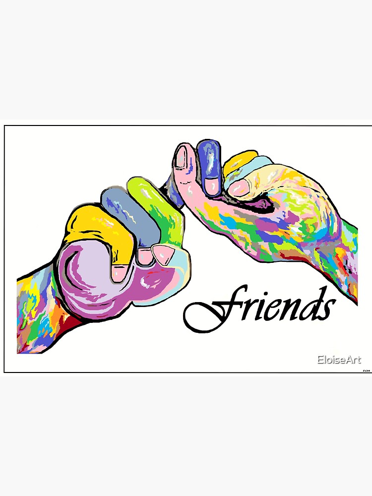 The Sign Language of FRIENDS by EloiseArt