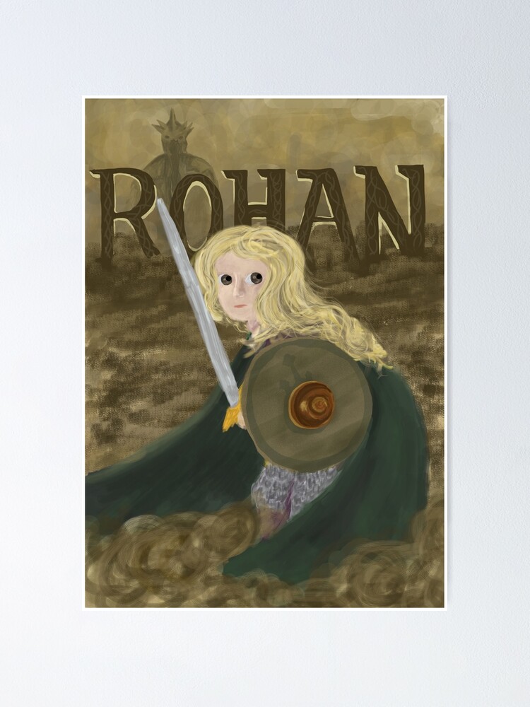 Eowyn Shieldmaiden of Rohan, Middle-earth Poster