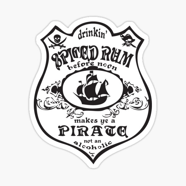 Spiced Rum Stickers  Redbubble