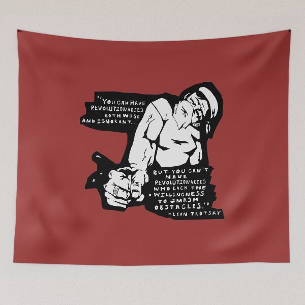 Item preview, Smashing Obstacles Trotsky designed and sold by PittsburghSA.