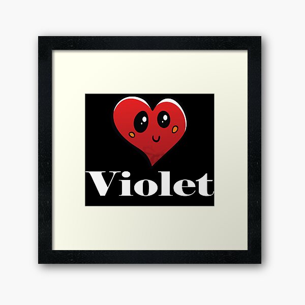 Item preview, Violet Heart designed and sold by ProjectX23.