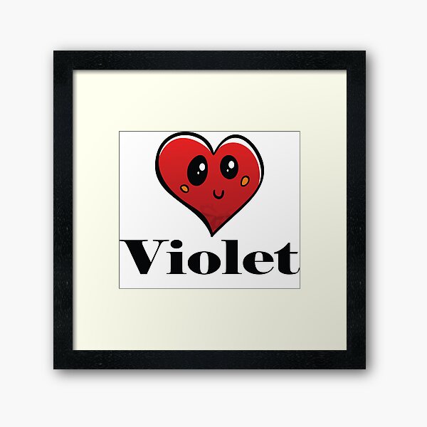Item preview, Violet Heart designed and sold by ProjectX23.