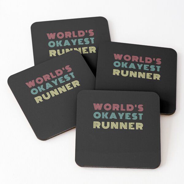 Item preview, World's Okayest Runner designed and sold by walidsam07.