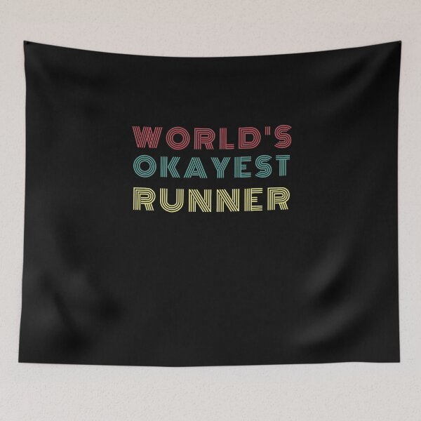 Item preview, World's Okayest Runner designed and sold by walidsam07.