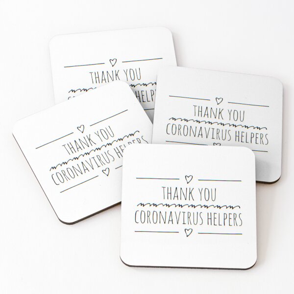 Item preview, Thank You Coronavirus Helpers designed and sold by Jesse Fury.
