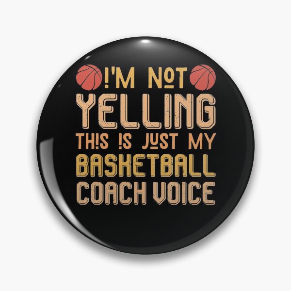 Item preview, Basketball coach voice designed and sold by ankarsdesign.