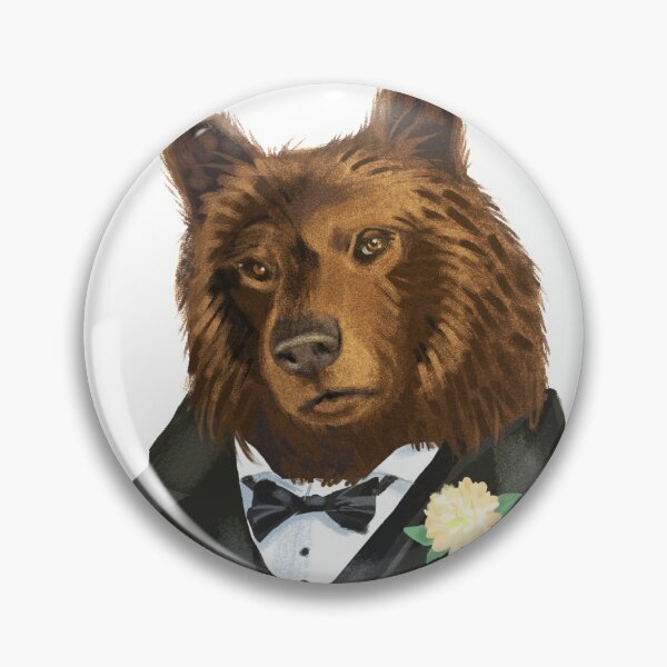 Item preview, Formal Grizzly Bear designed and sold by CrickettGrrrl.